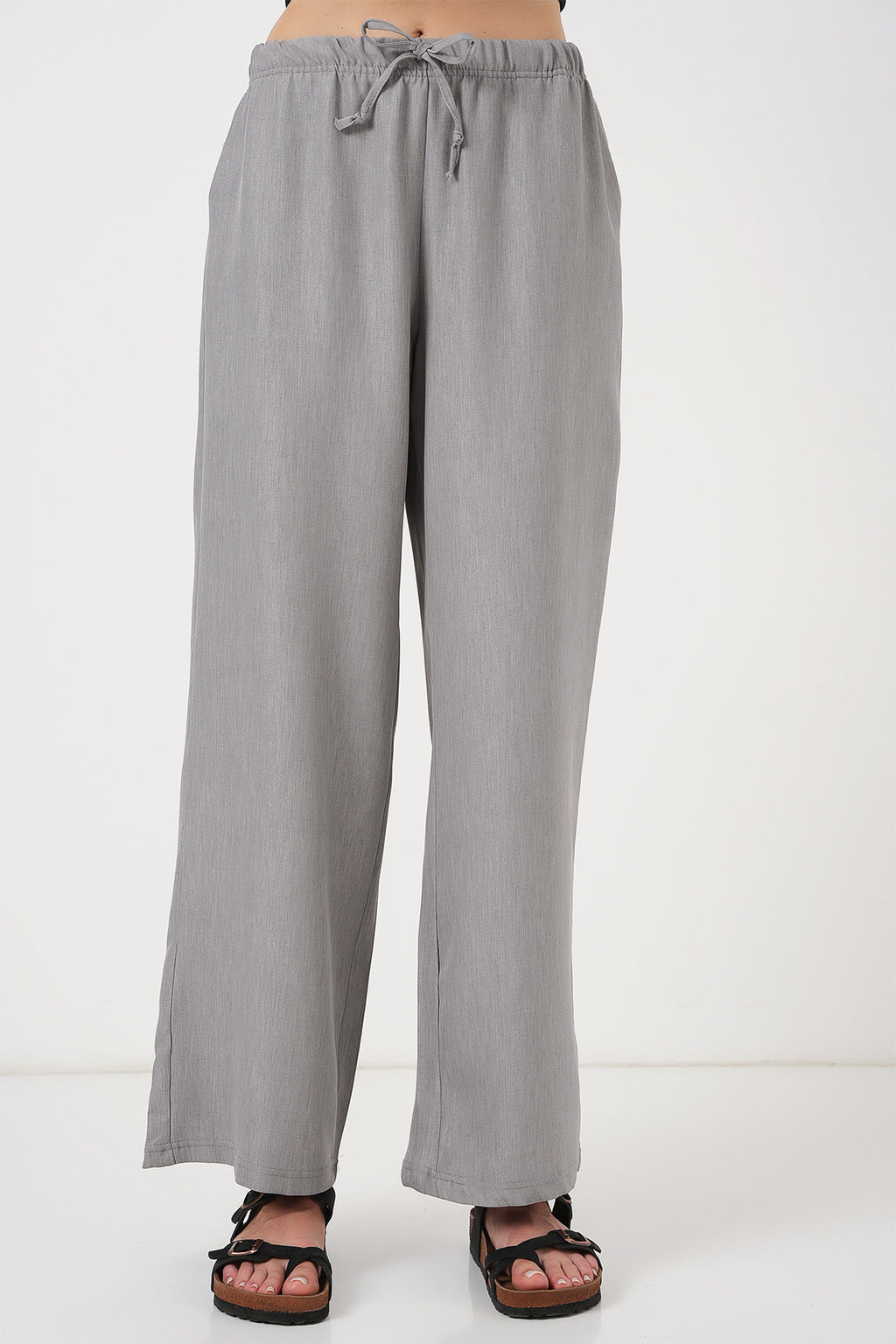 Grey Women Pants