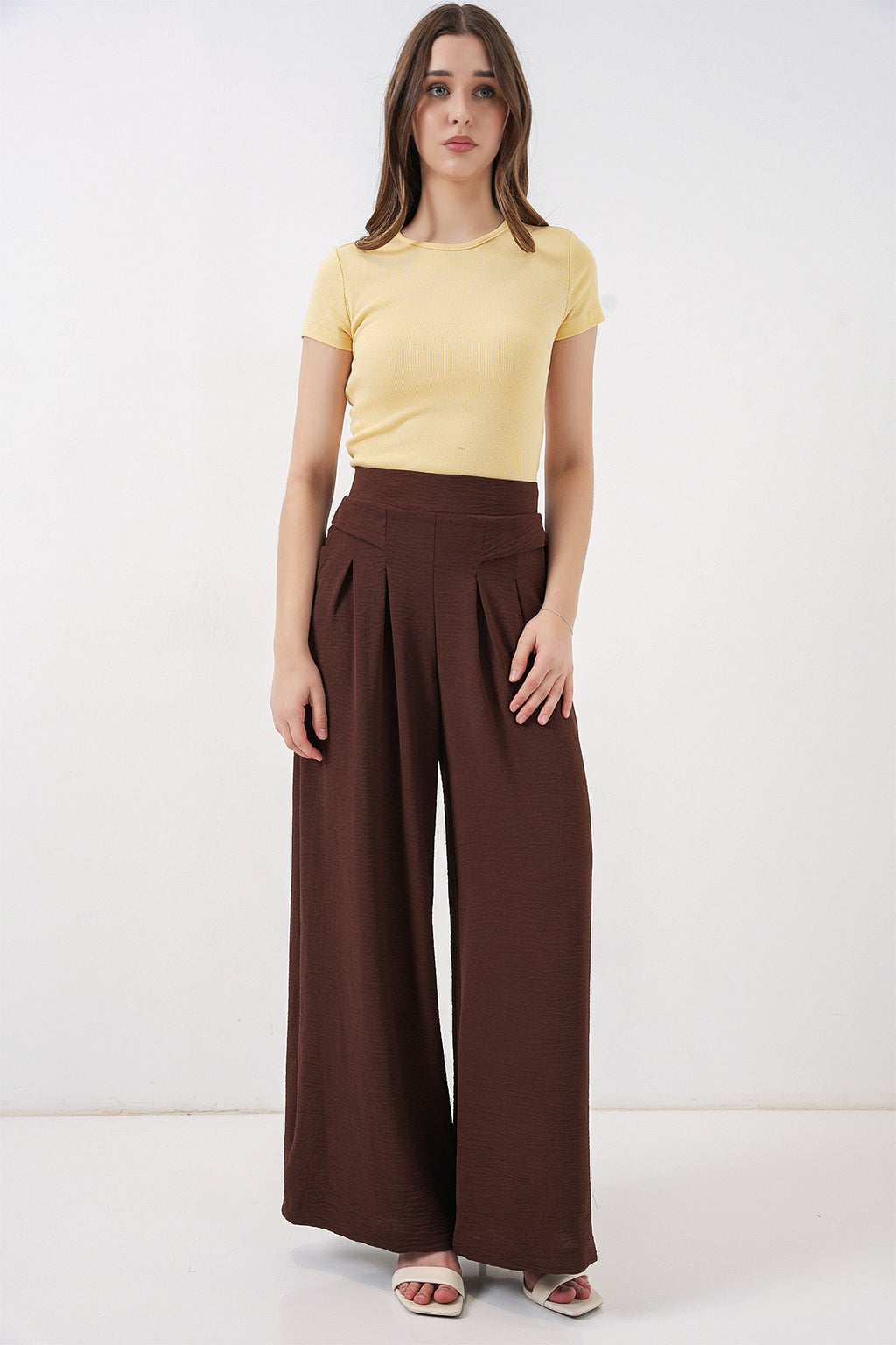 Brown Women Pants