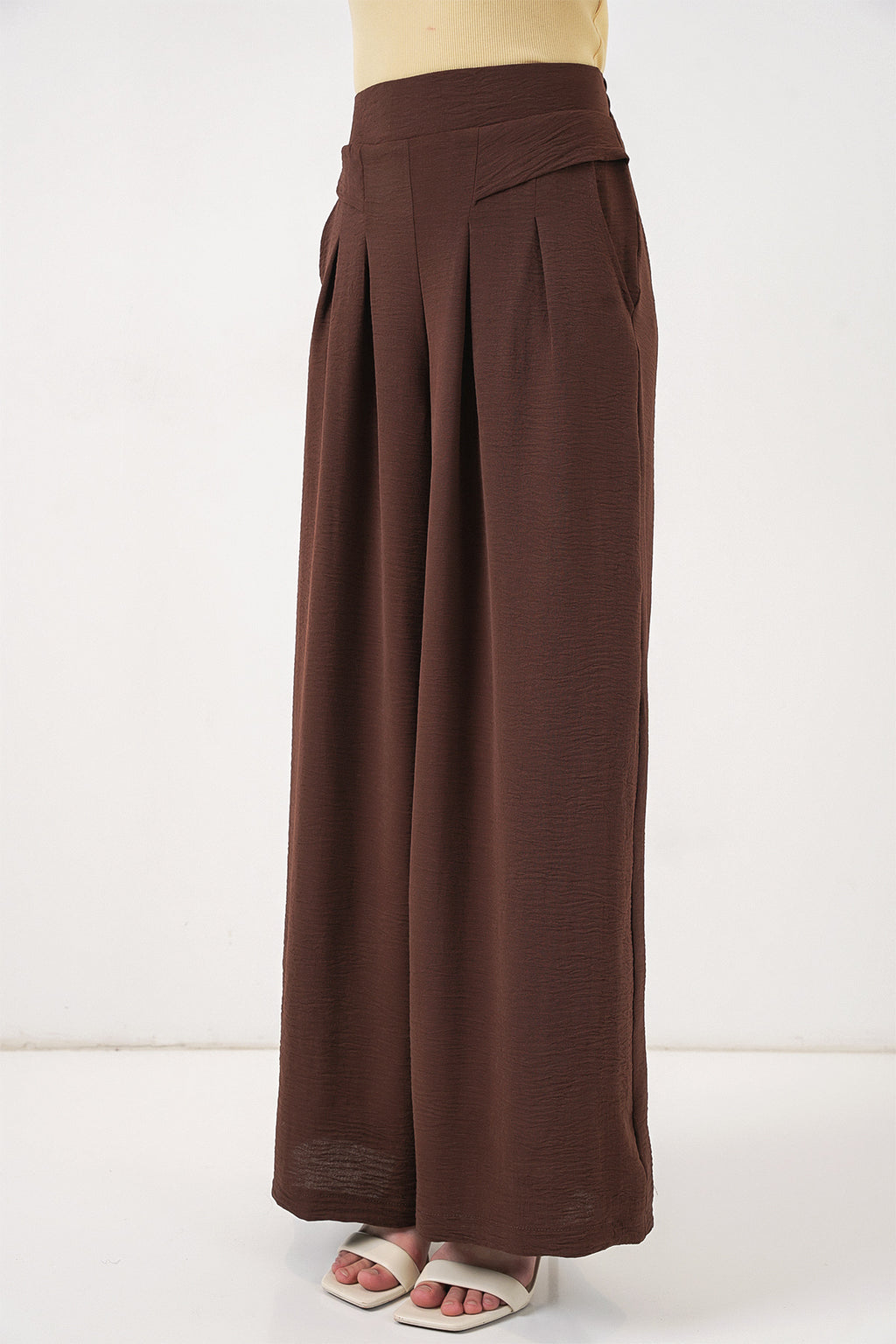 Brown Women Pants
