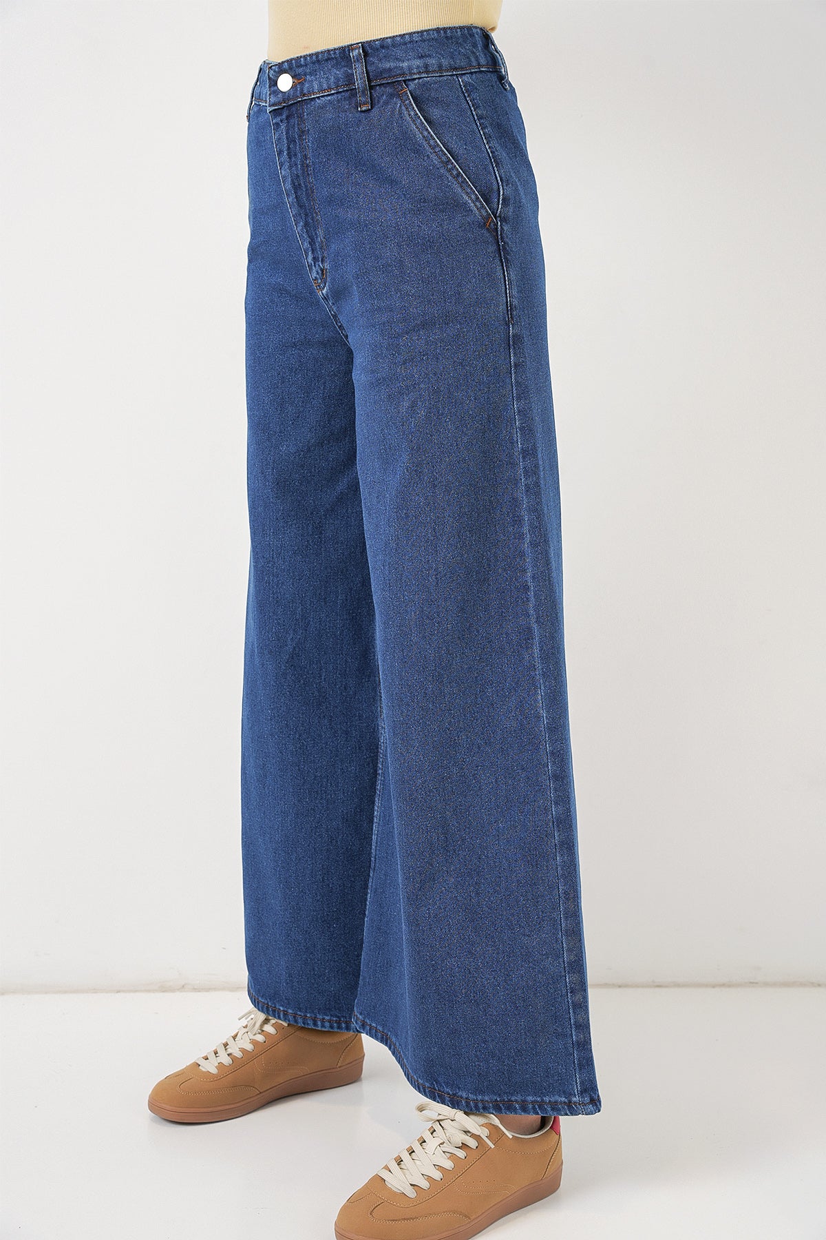 Blue Women Pants