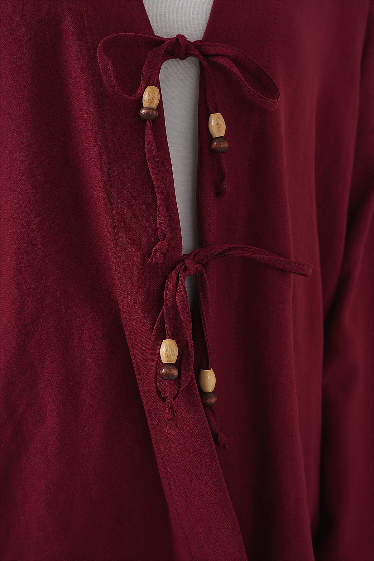 Burgundy Women Top and Bottom Set