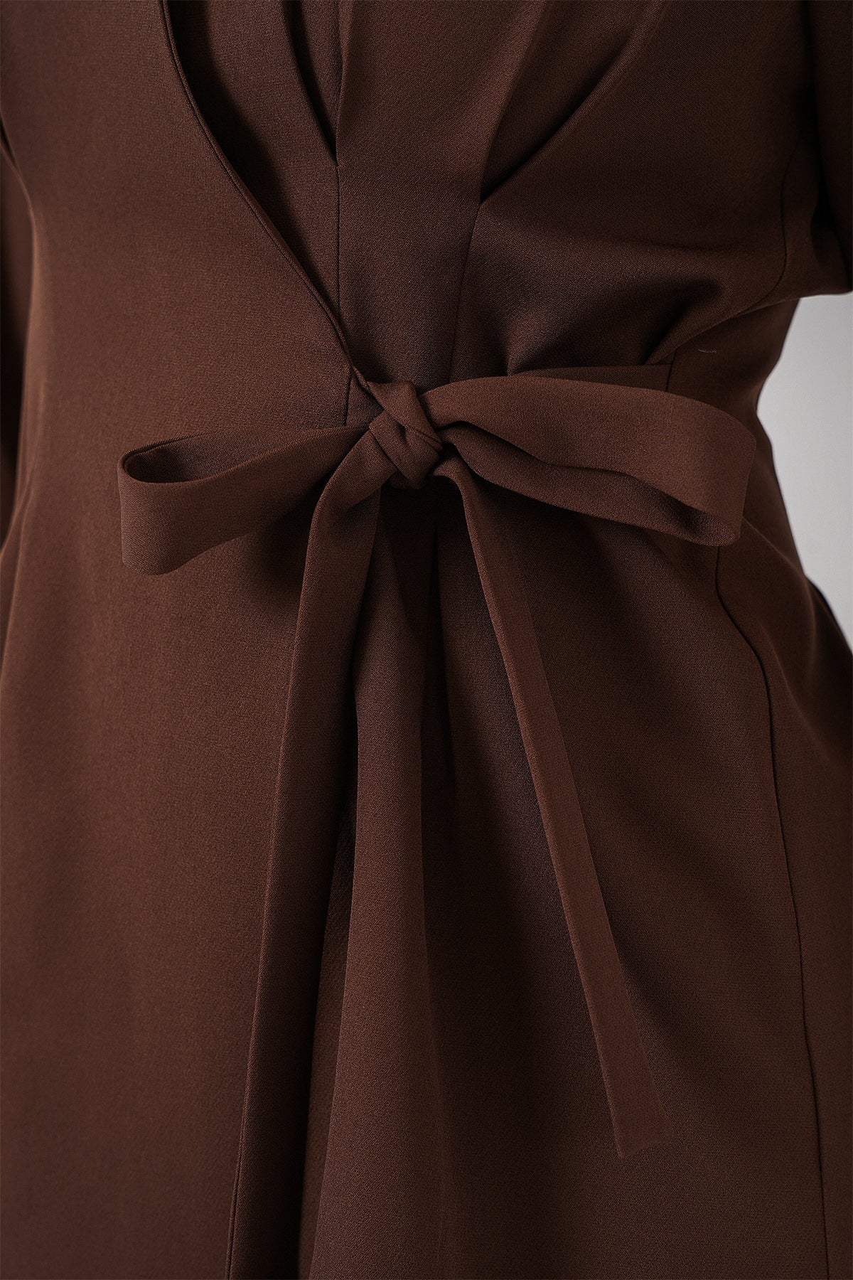 Brown Women Top and Bottom Set