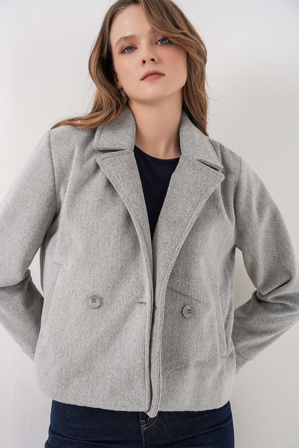 Grey Women Jacket