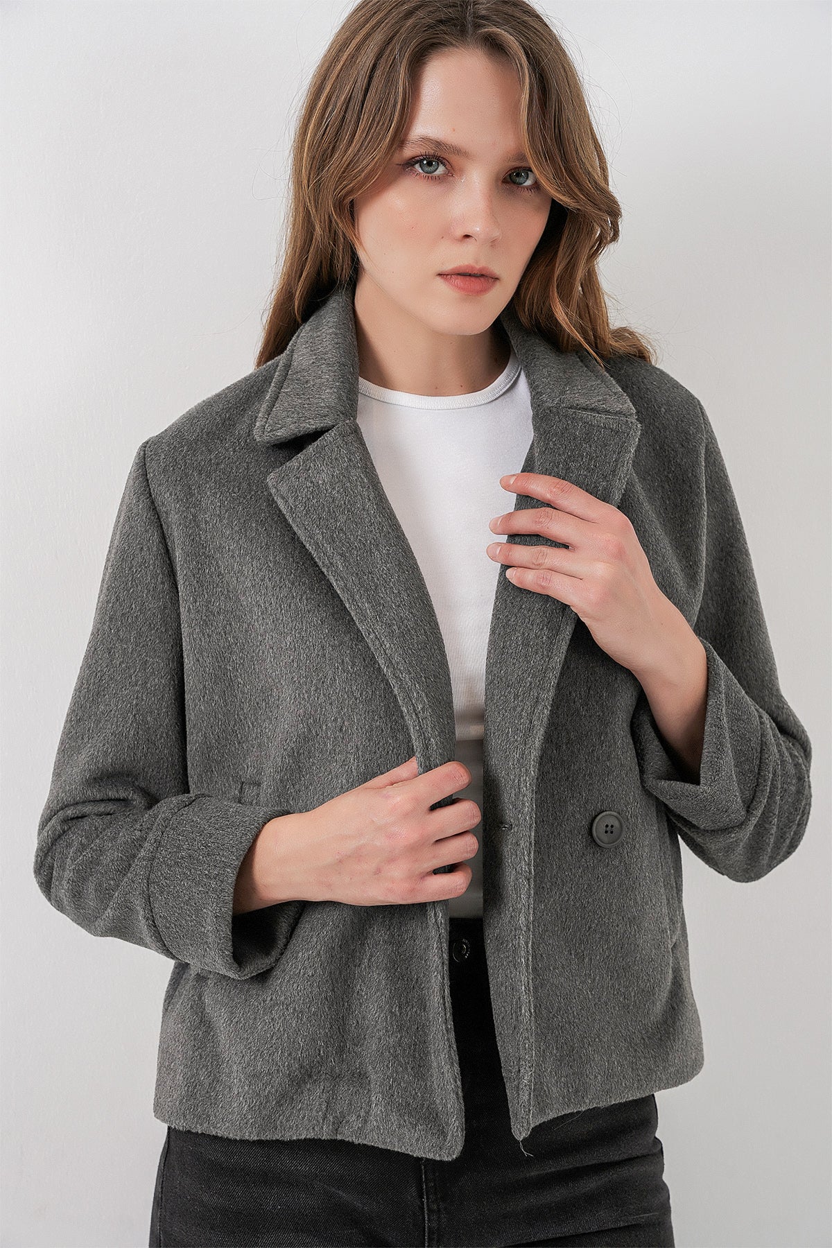 Grey Women Jacket