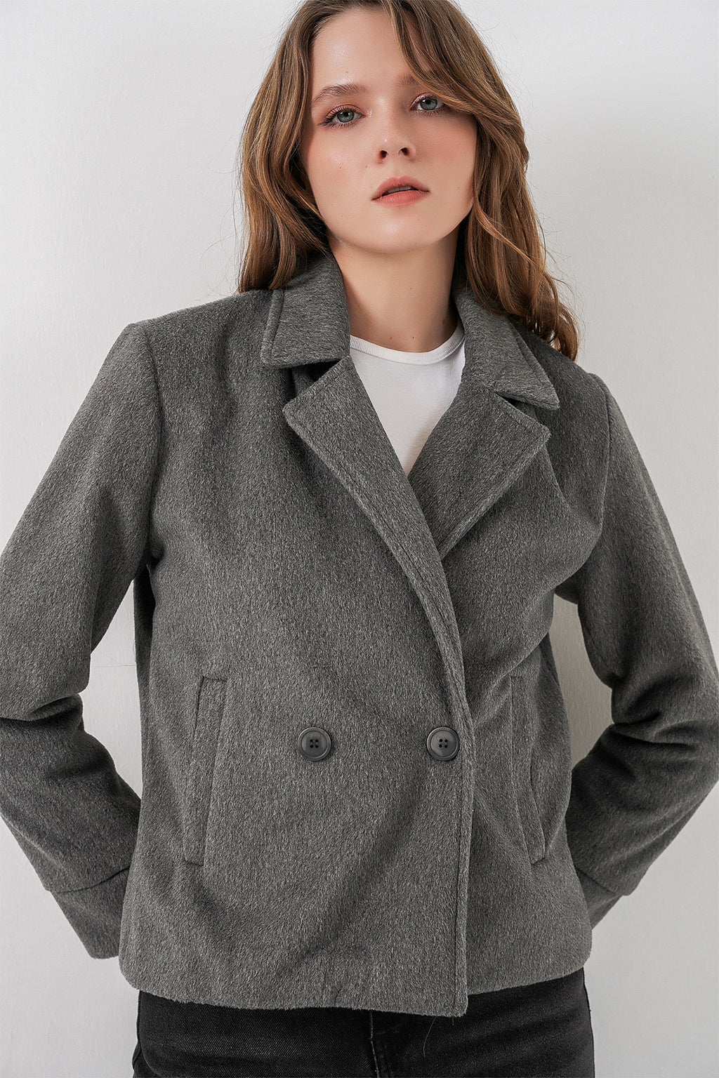 Grey Women Jacket