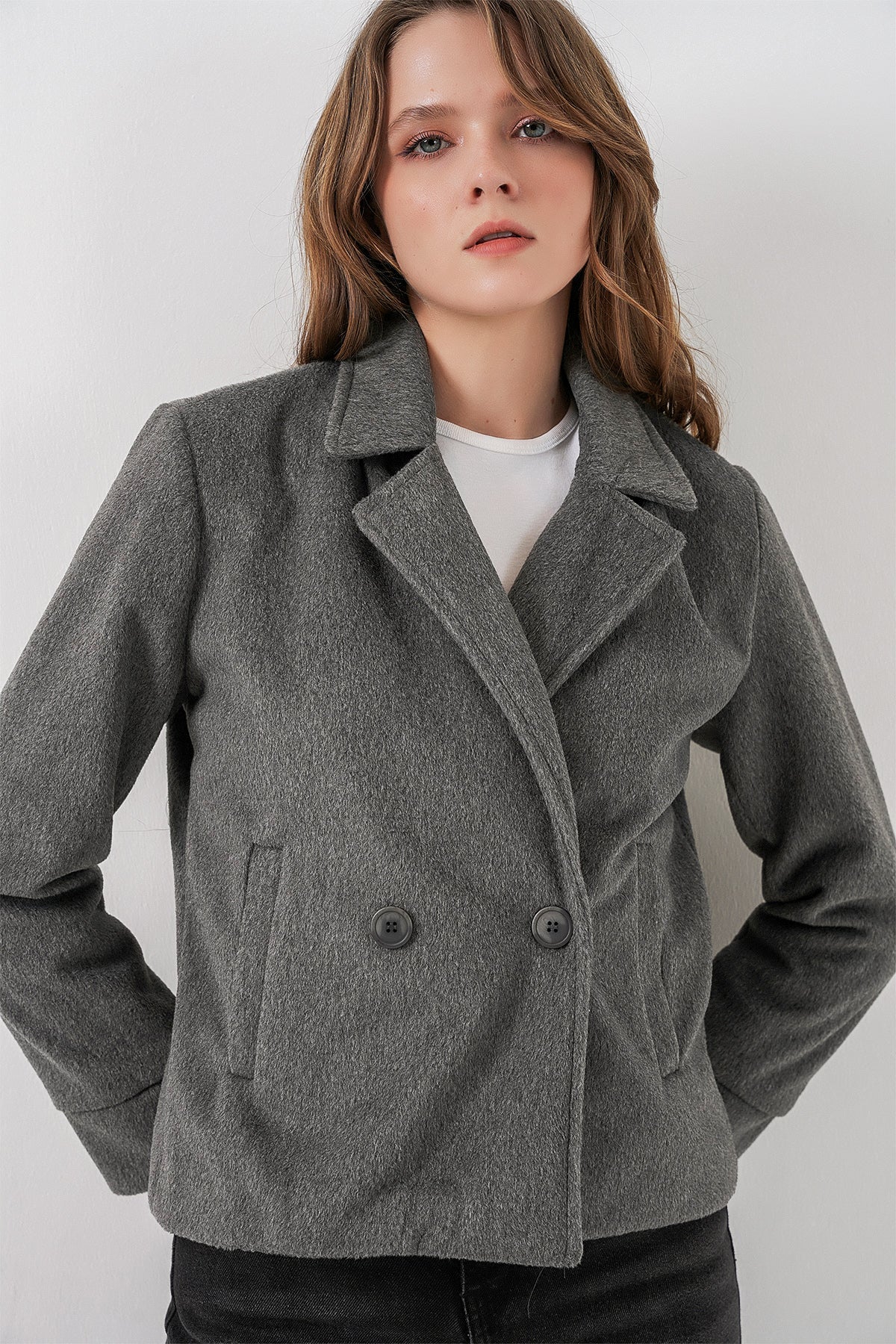 Grey Women Jacket