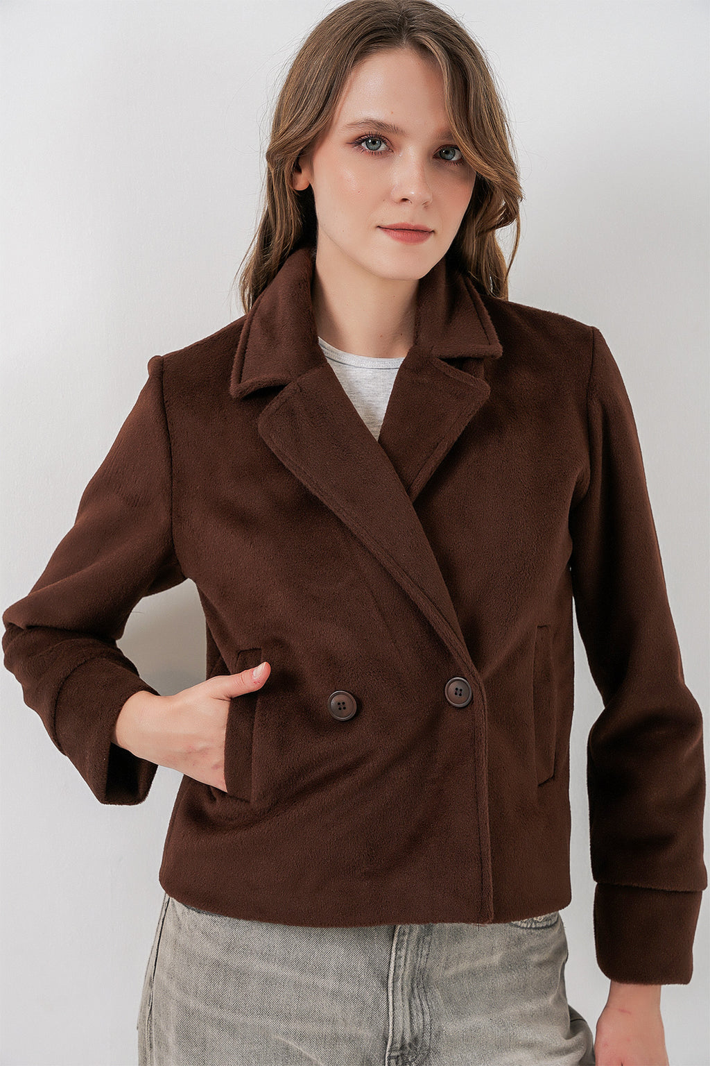 Brown Women Jacket
