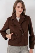 Brown Women Jacket