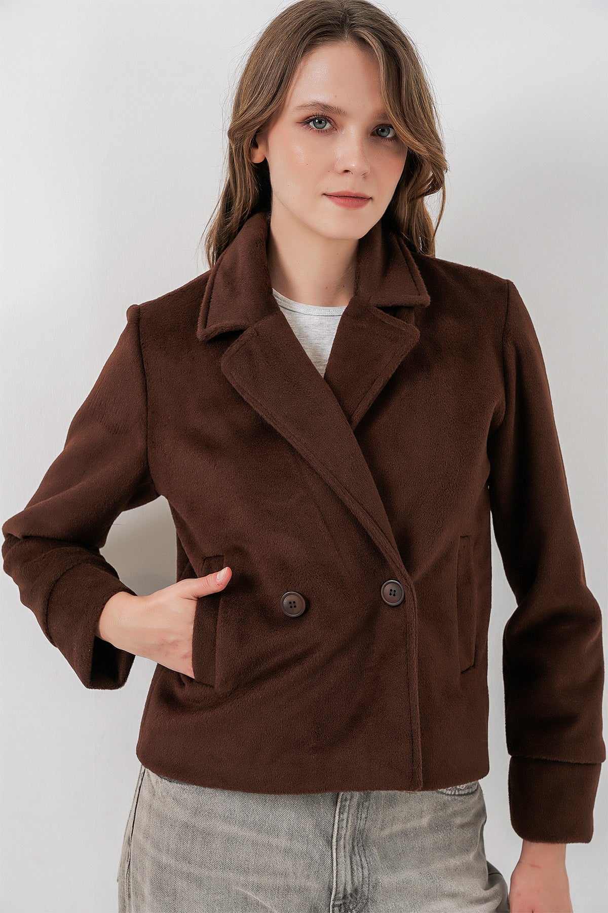 Brown Women Jacket