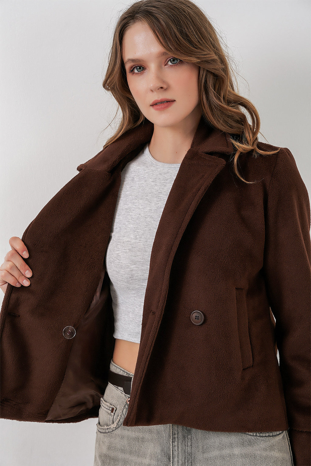Brown Women Jacket