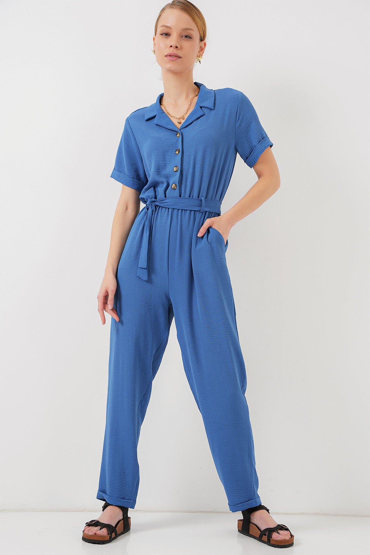 Indigo Women Overalls