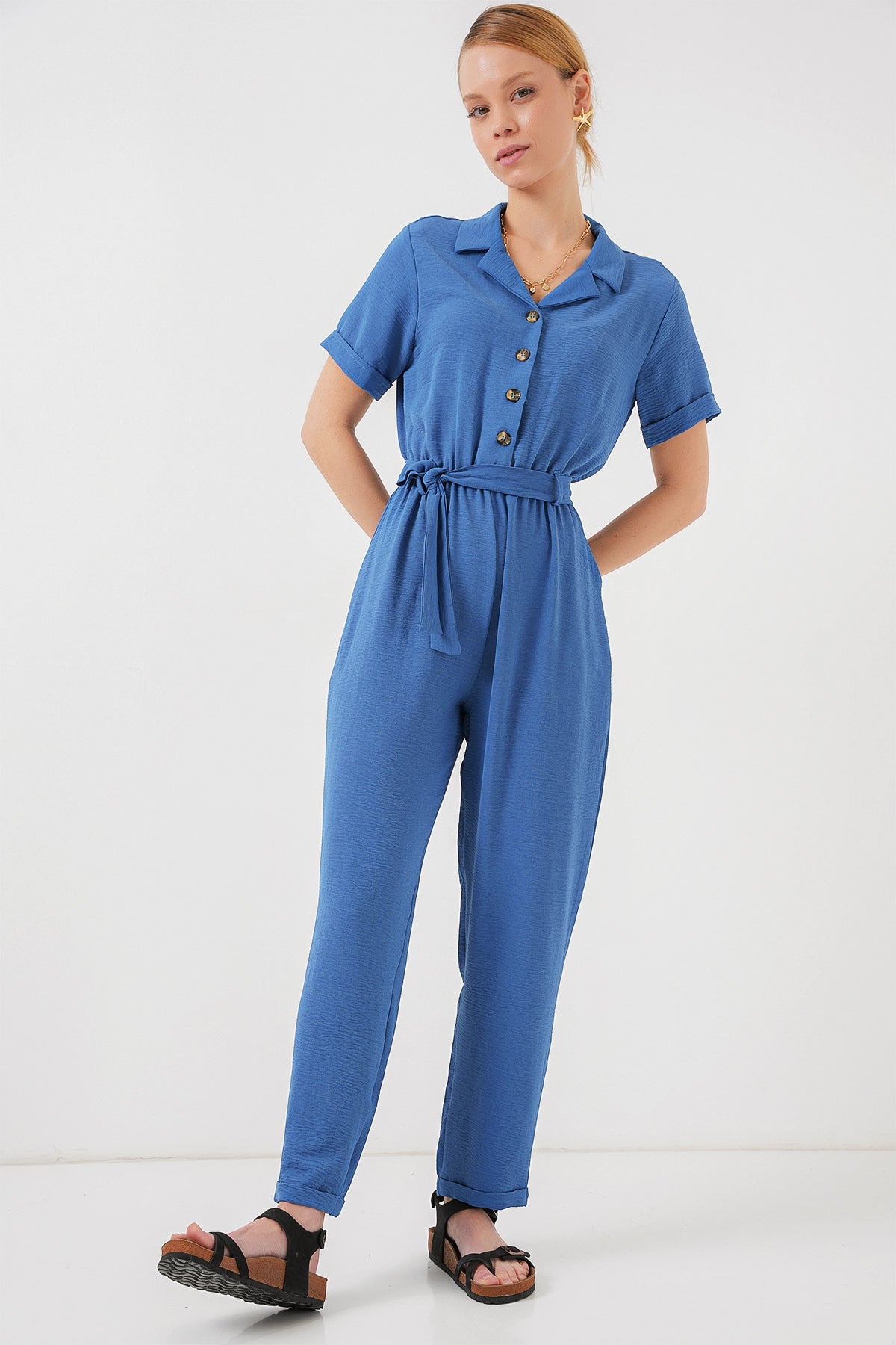 Indigo Women Overalls