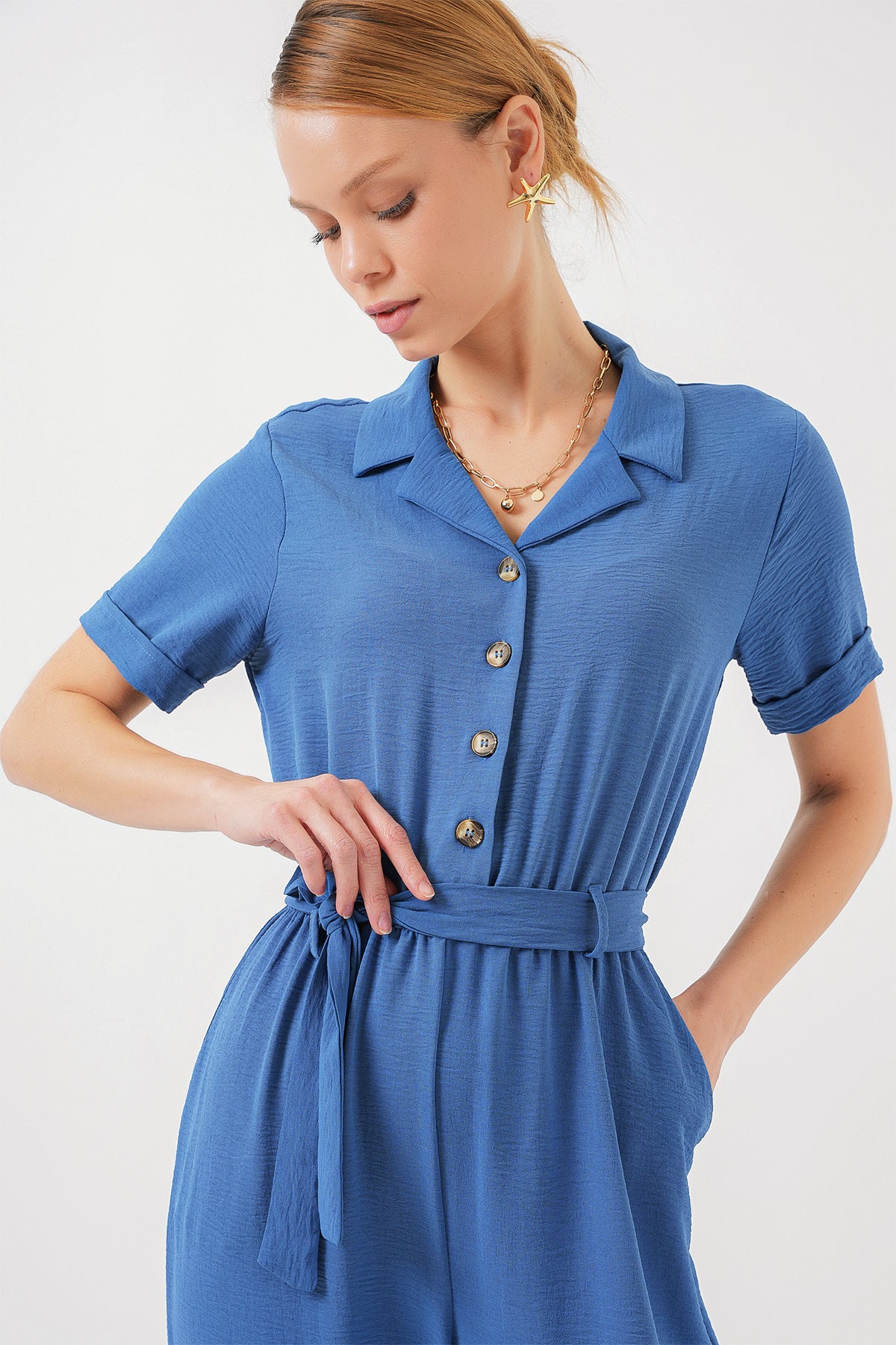 Indigo Women Overalls