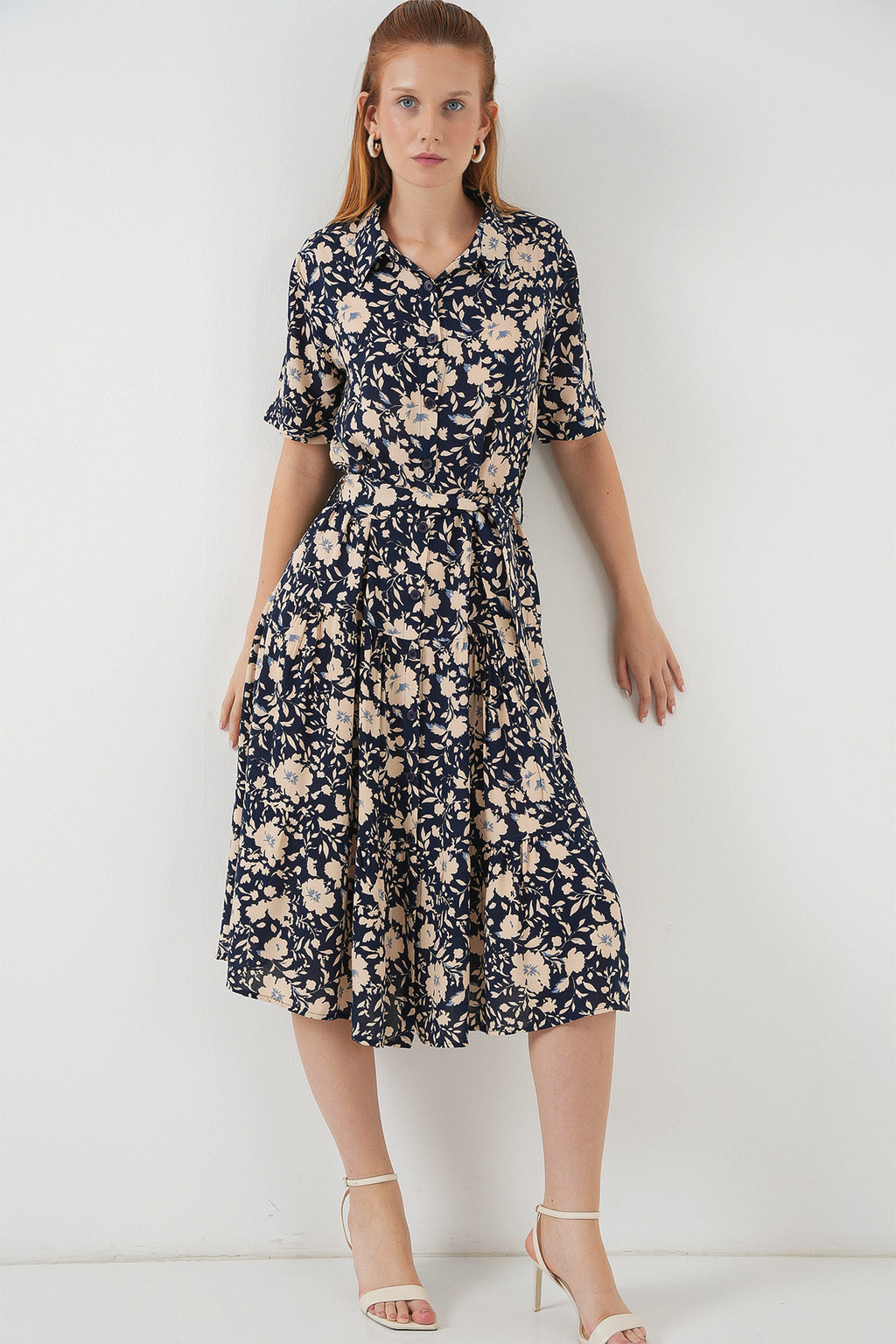Navy Blue Women Dress