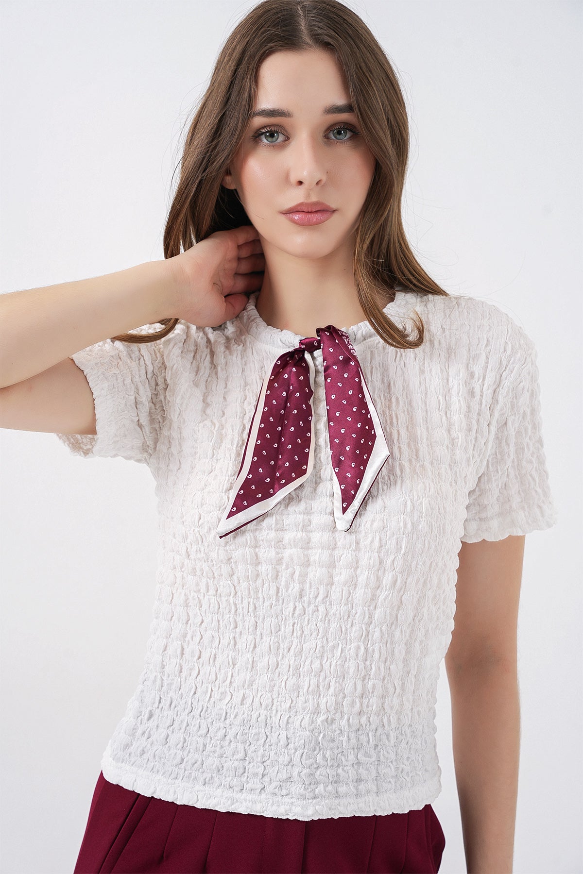 White Women Blouse