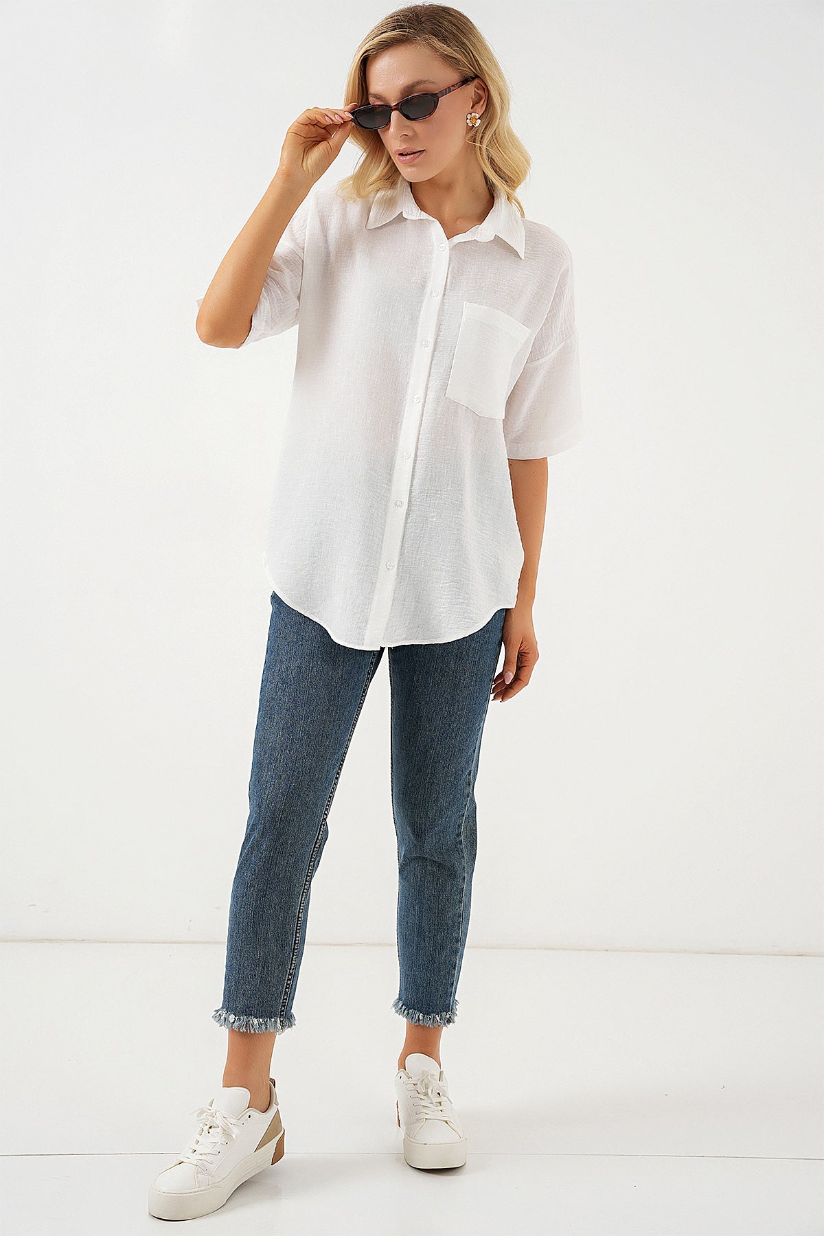 White Women Shirt