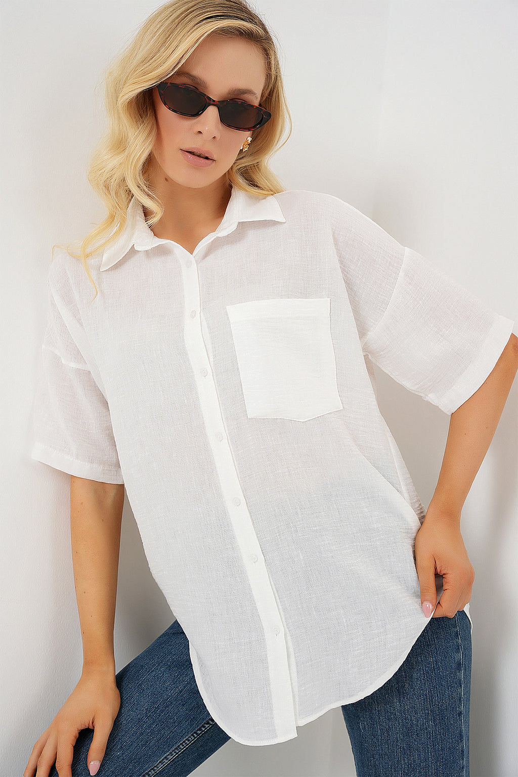 White Women Shirt