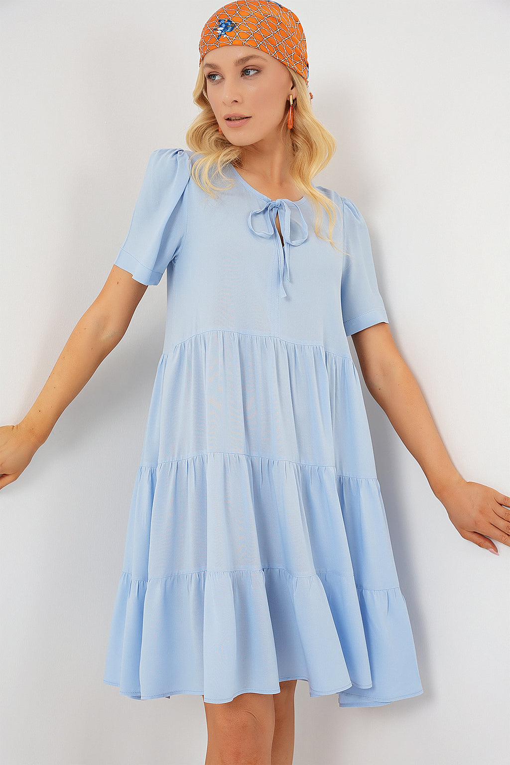 Blue Women Dress