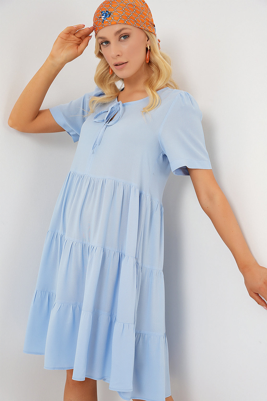 Blue Women Dress