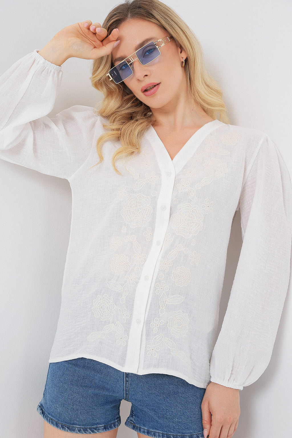 Cream Women Blouse