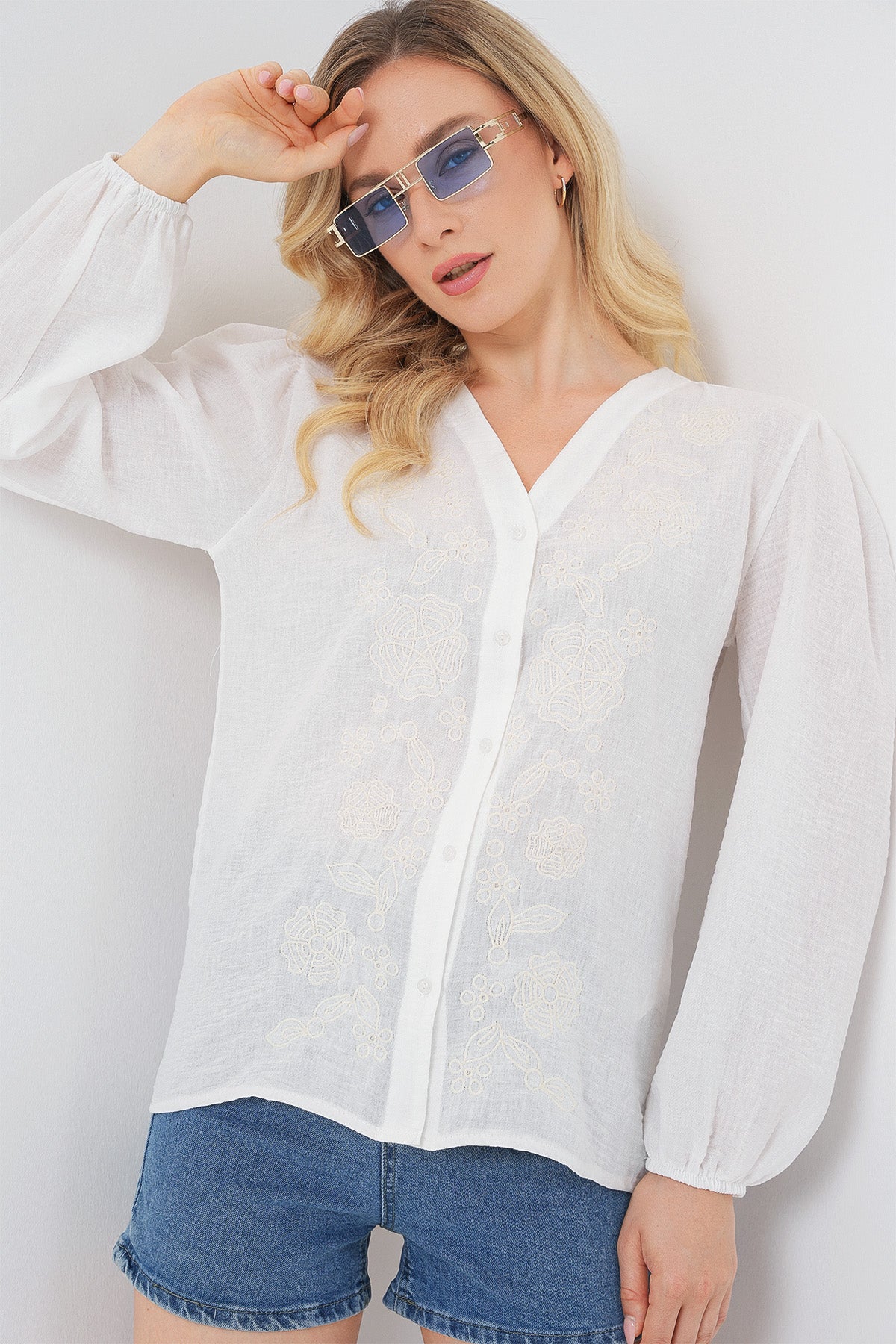 Cream Women Blouse