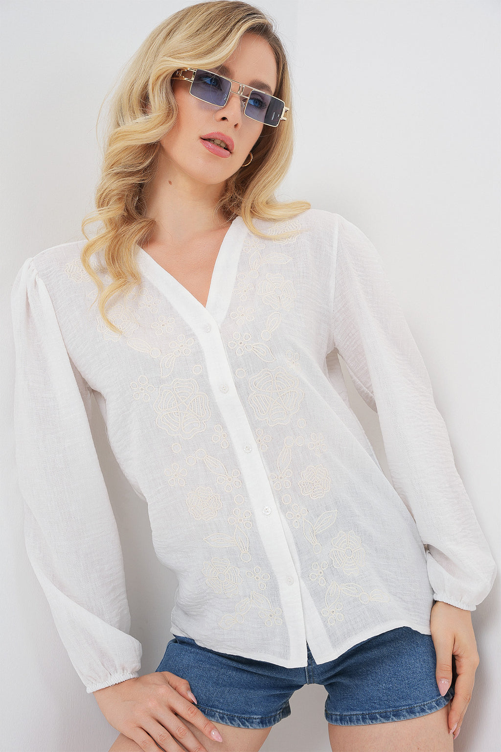 Cream Women Blouse