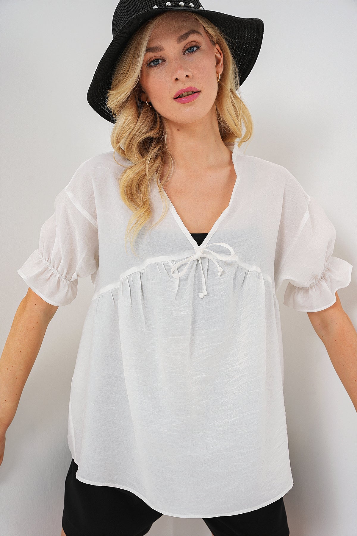 White Women Blouse