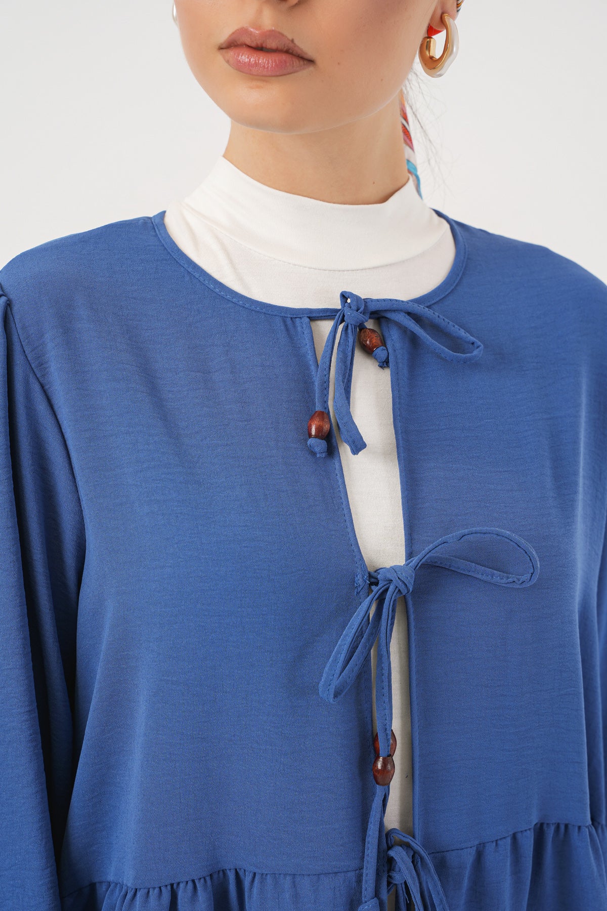 Indigo Women Top and Bottom Set