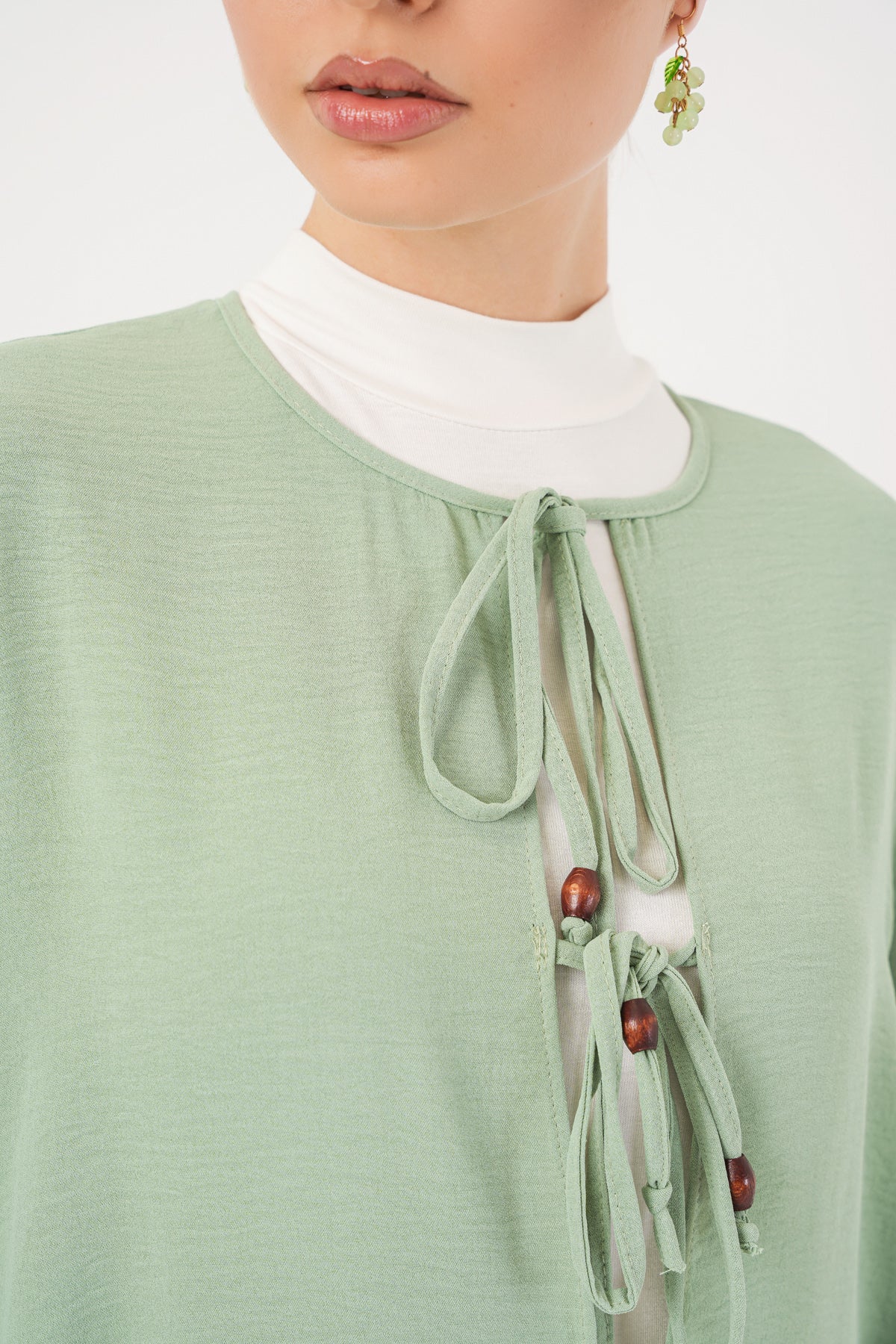 Mint Women Top and Bottom Set