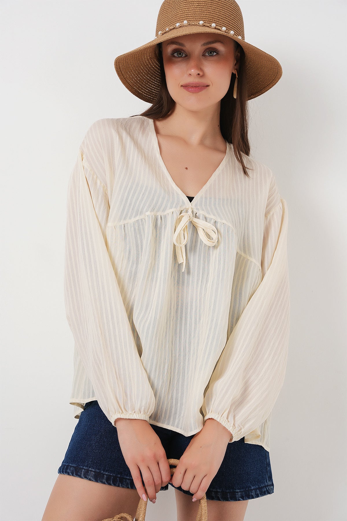 Cream Women Blouse