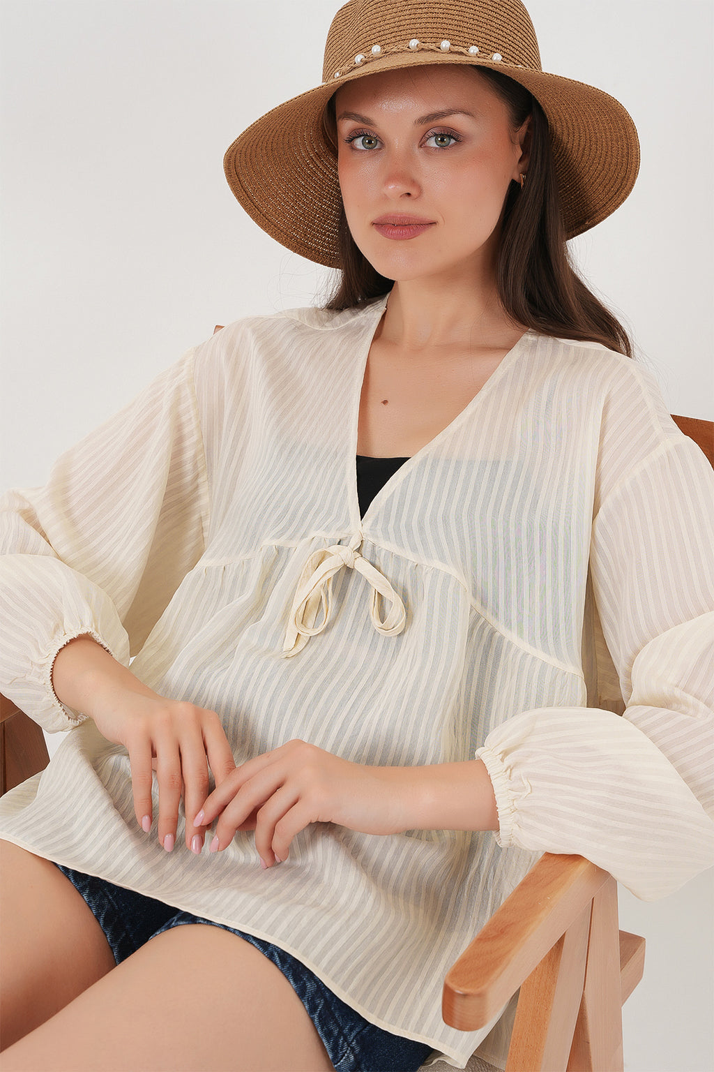 Cream Women Blouse
