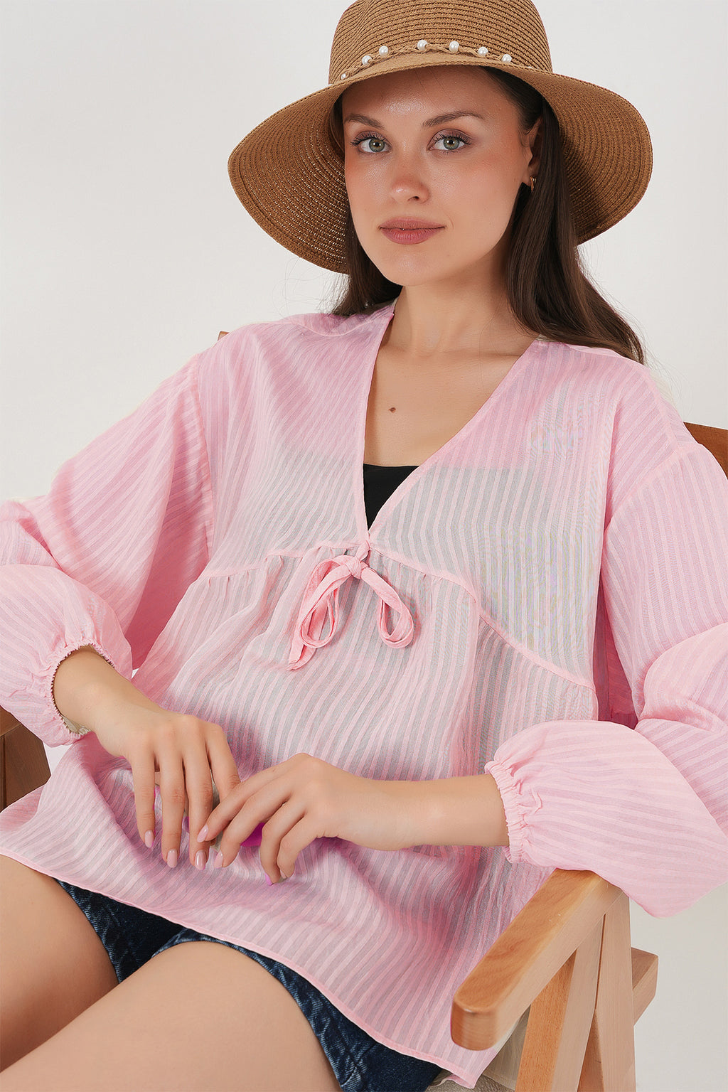 Pink Women Blouse