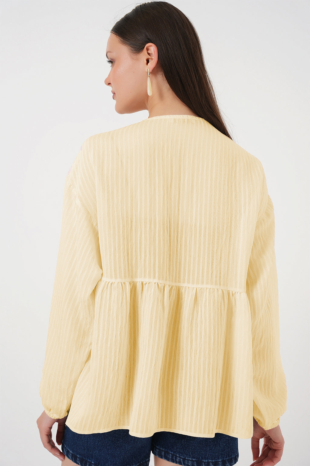 Yellow Women Blouse