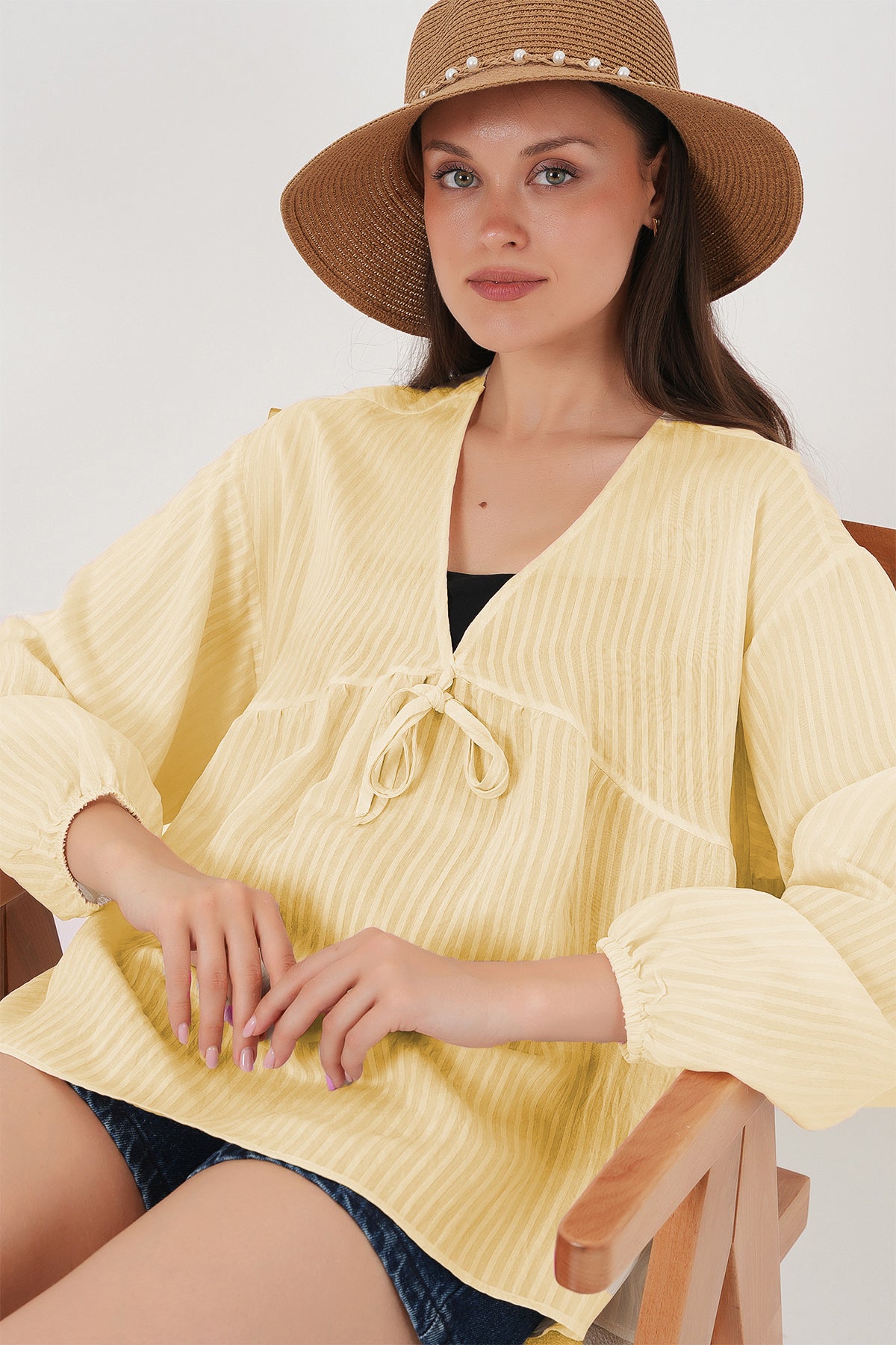 Yellow Women Blouse