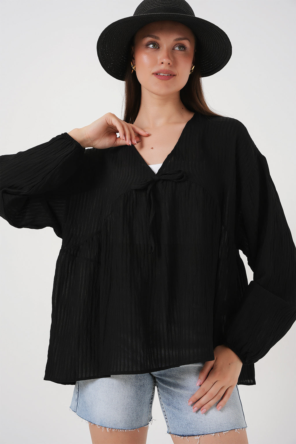Black Women Blouse