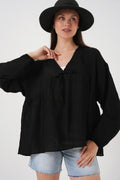 Black Women Blouse