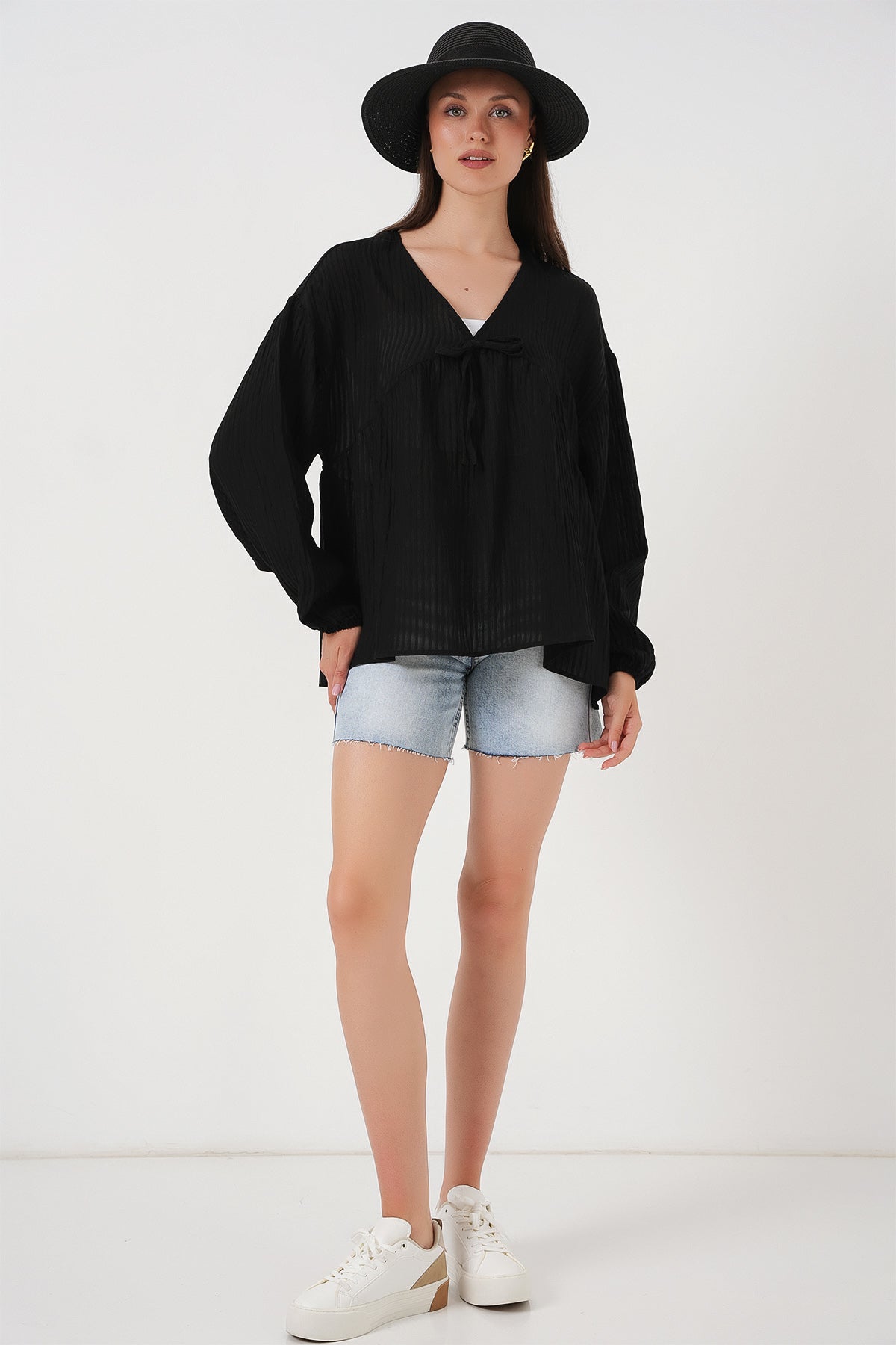 Black Women Blouse