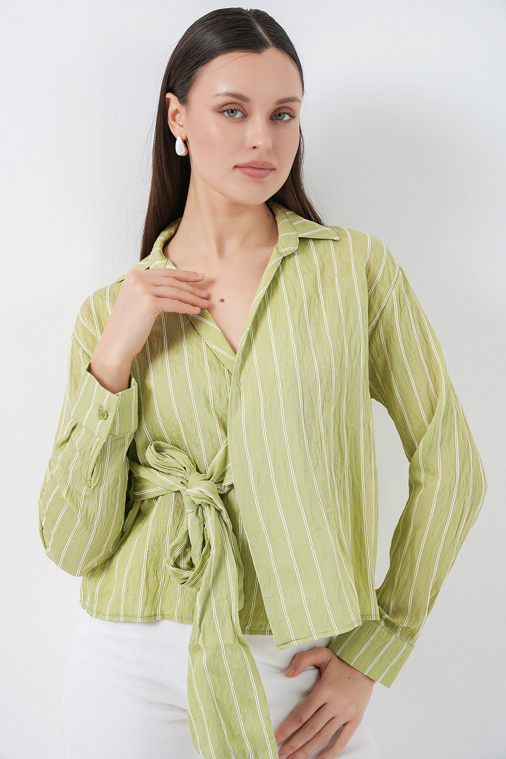 Green Women Shirt
