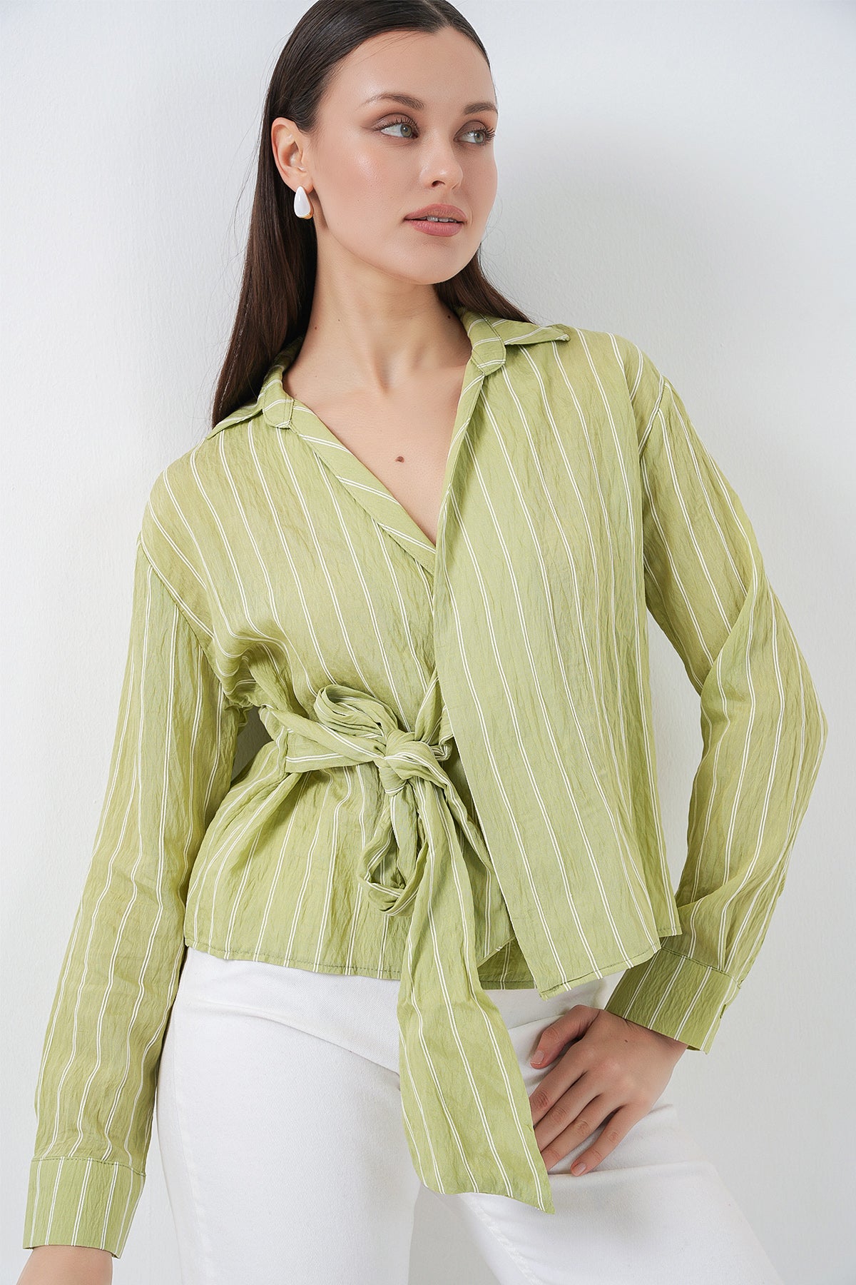 Green Women Shirt