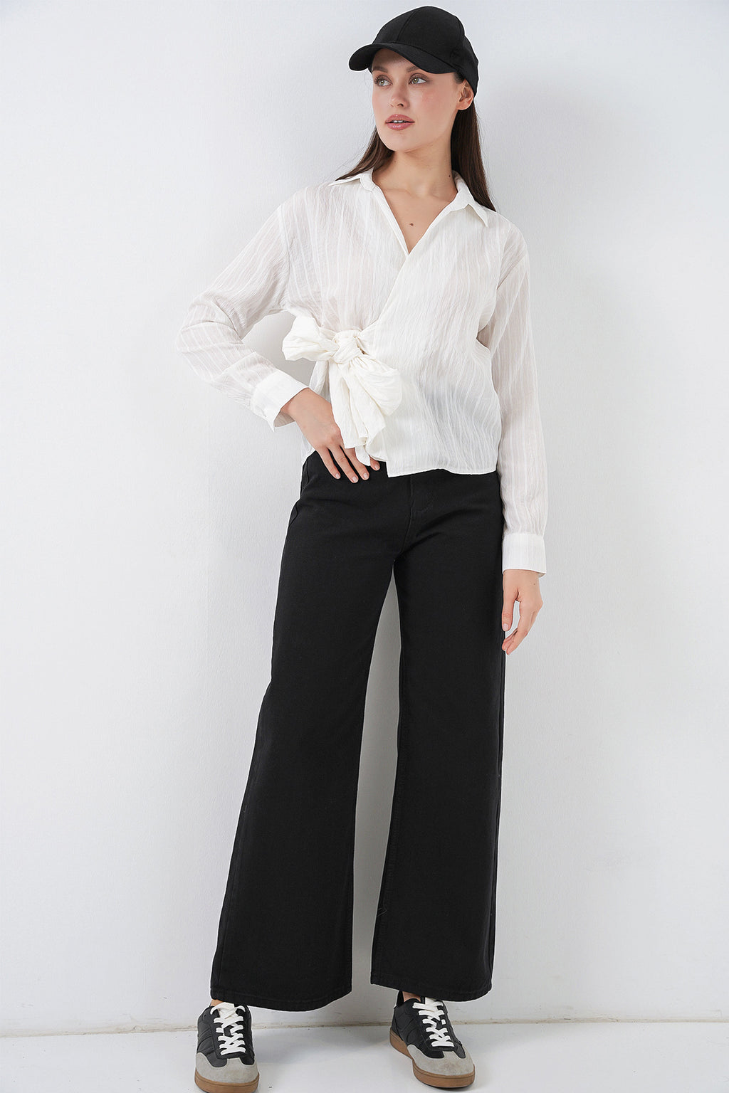 Ecru Women Shirt