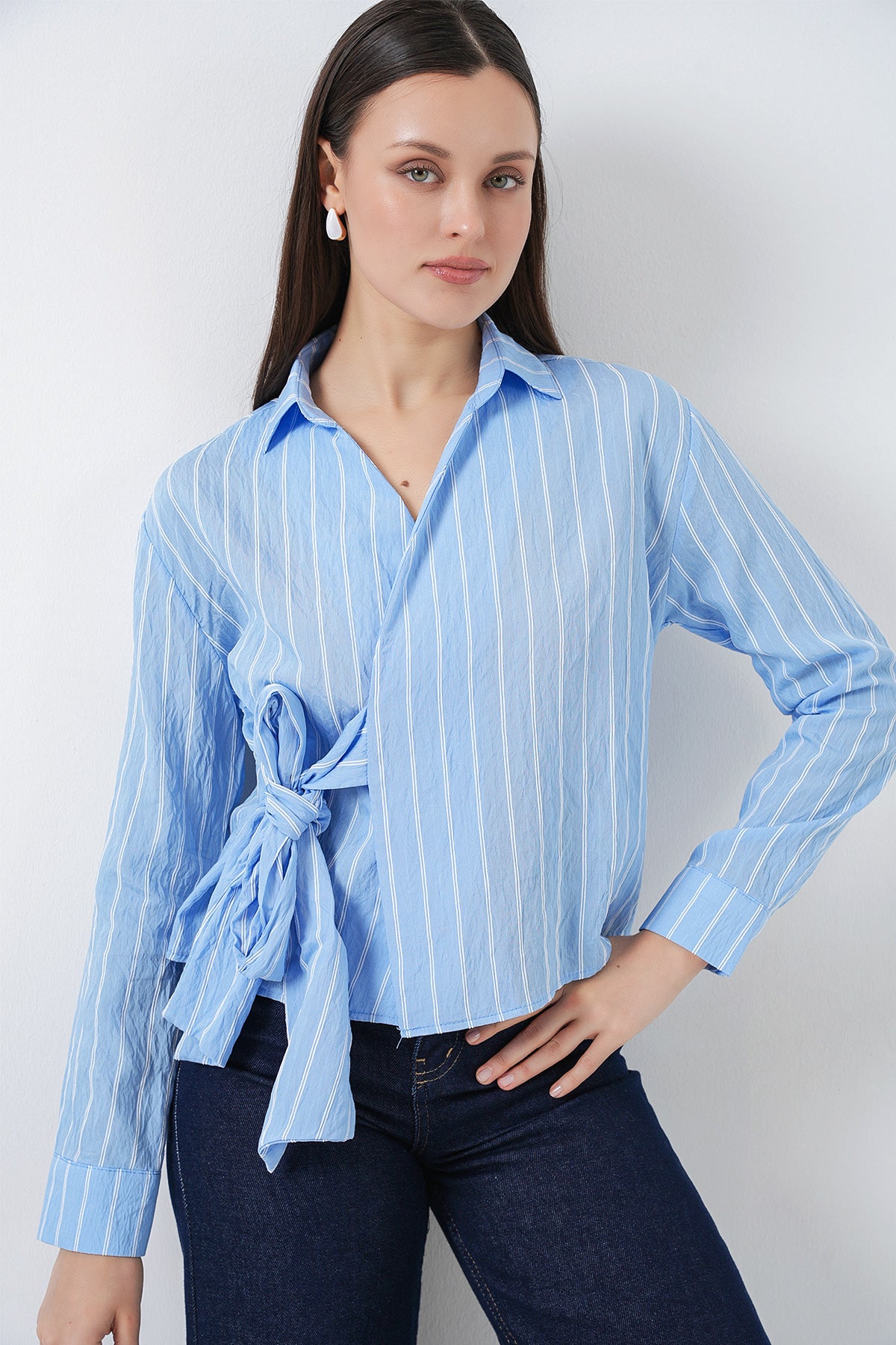 Blue Women Shirt