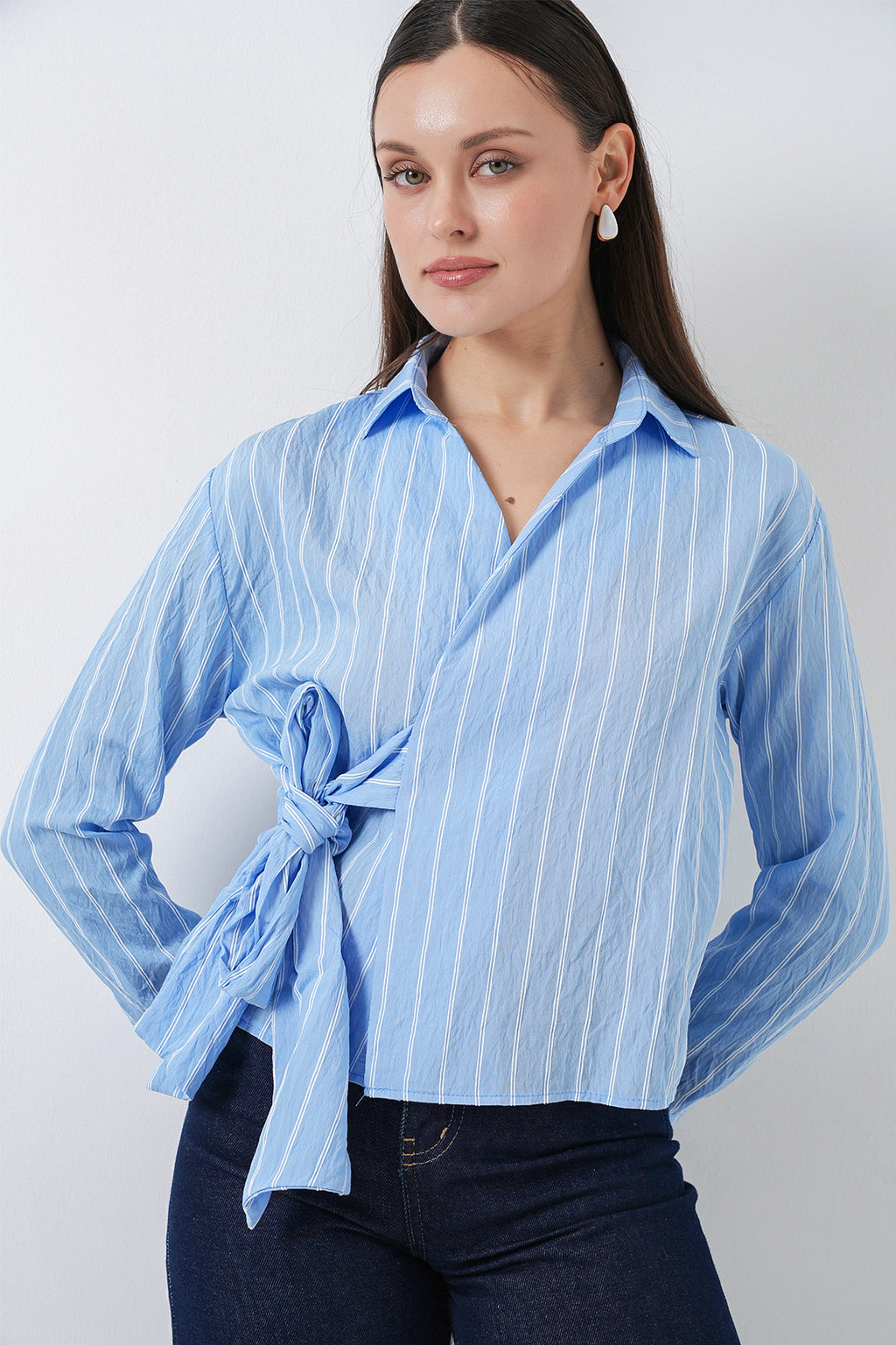 Blue Women Shirt