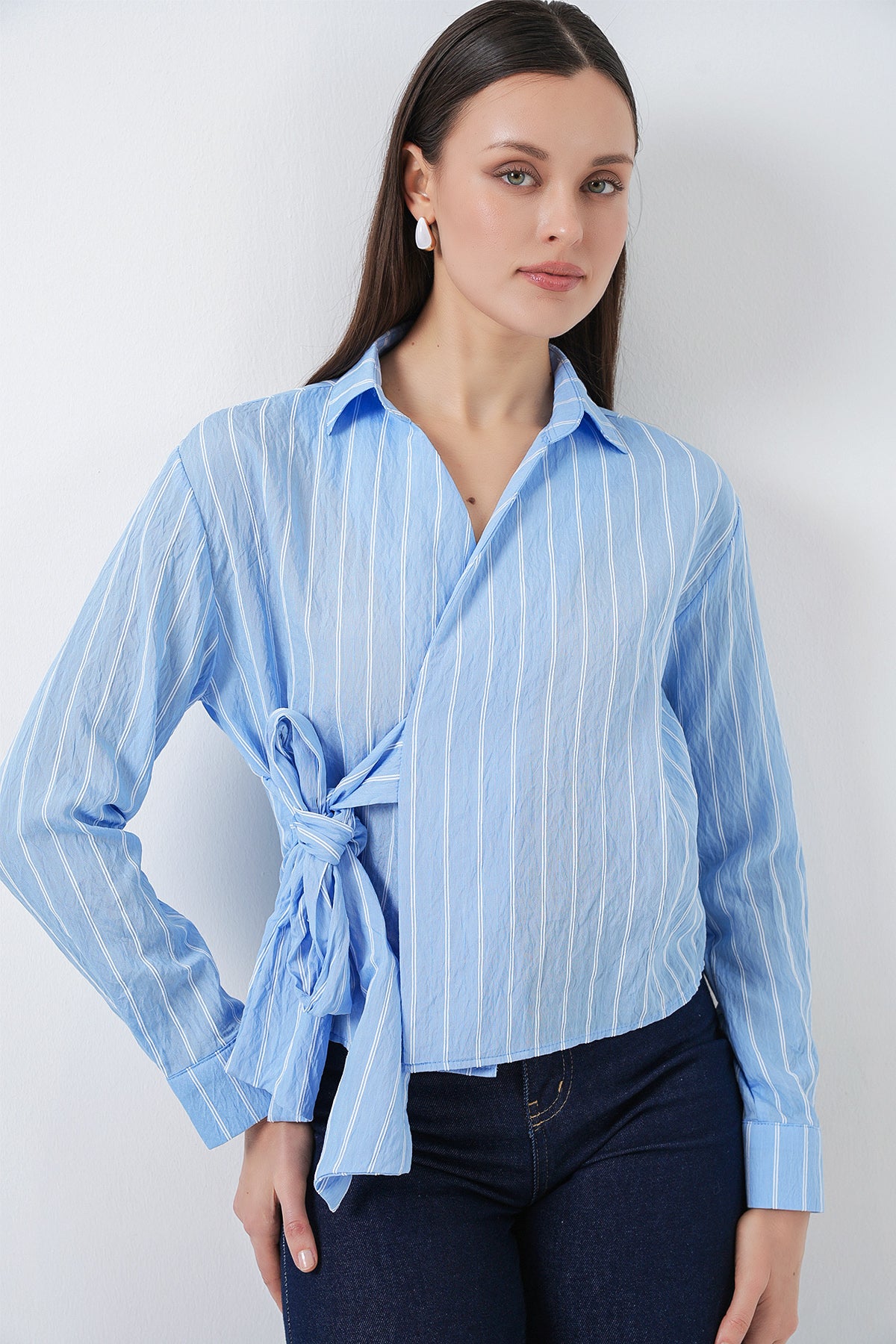 Blue Women Shirt