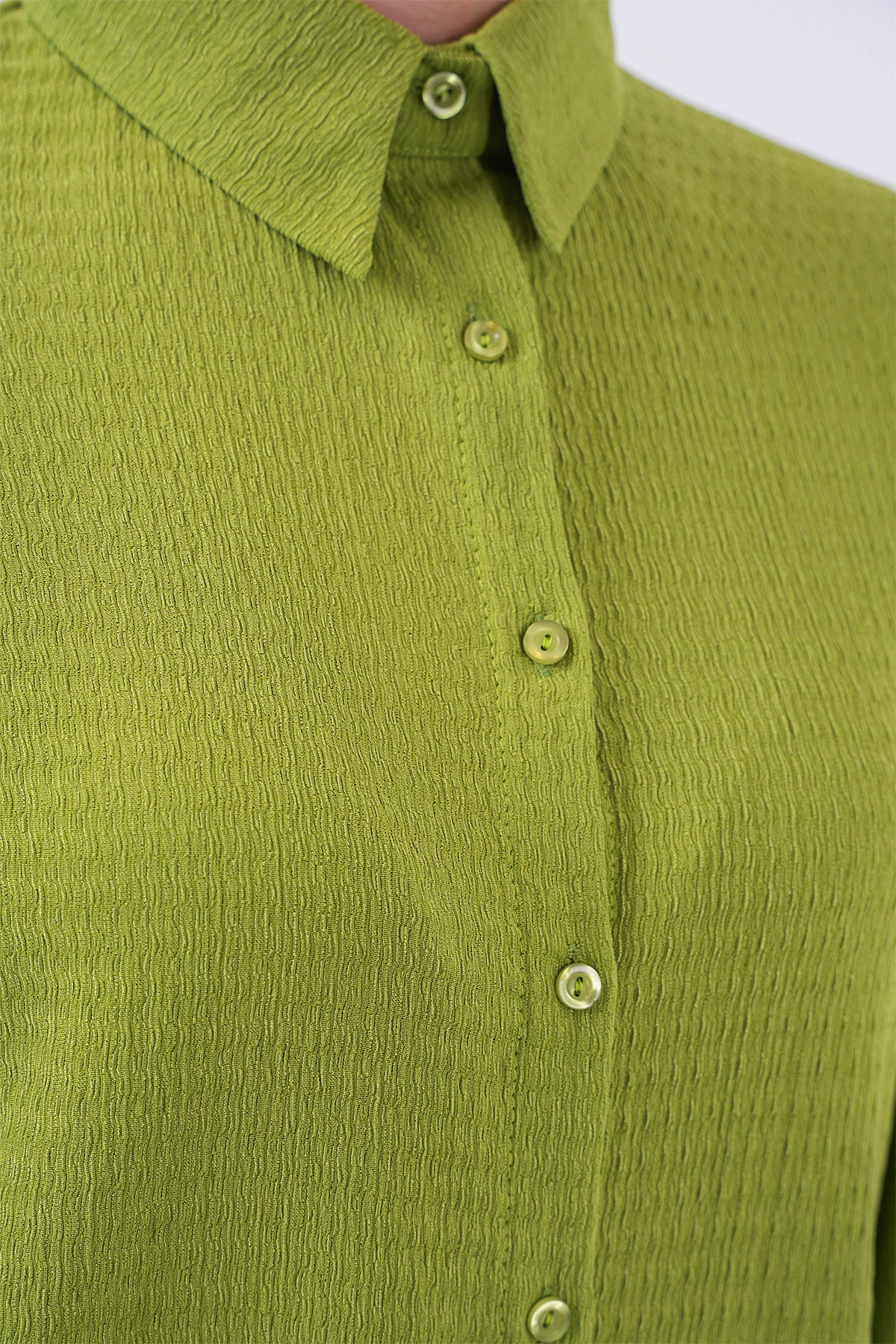 Green Women Top and Bottom Set