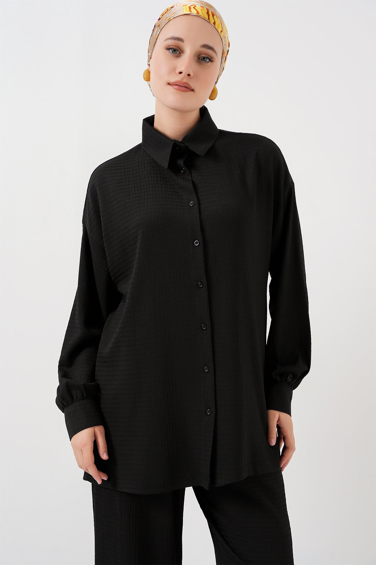 Black Women Top and Bottom Set