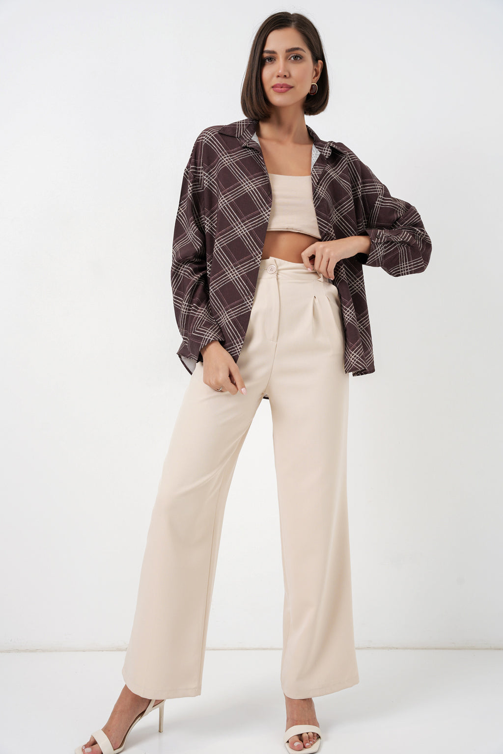 Brown Women Shirt