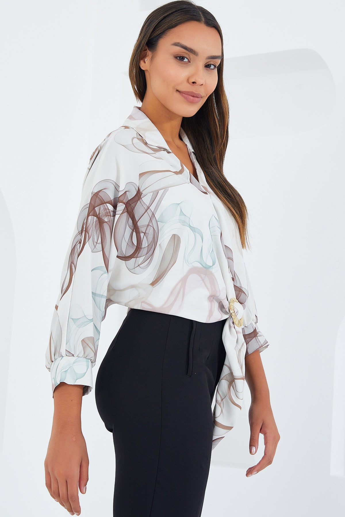 Brown Women Shirt