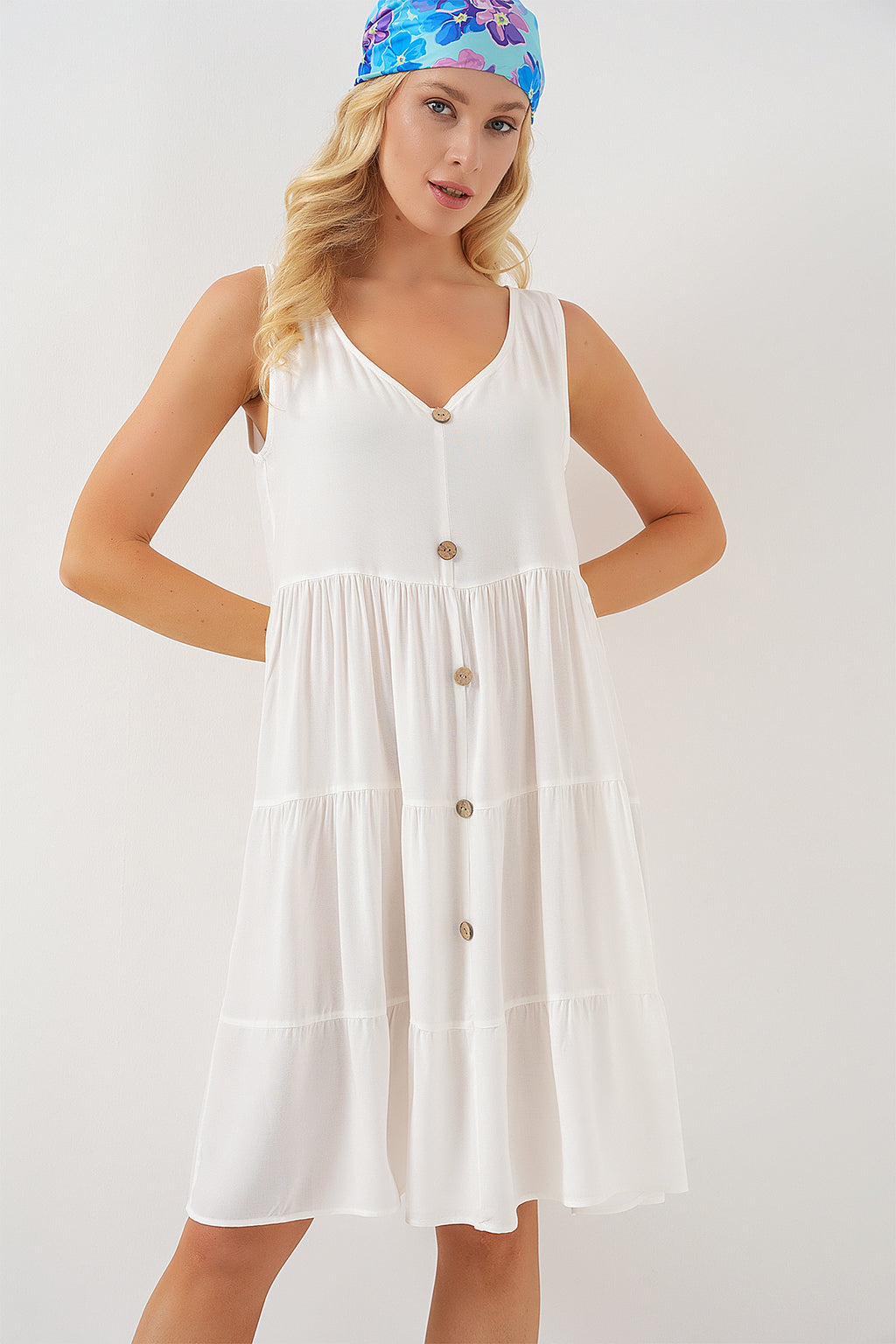 White Women Dress