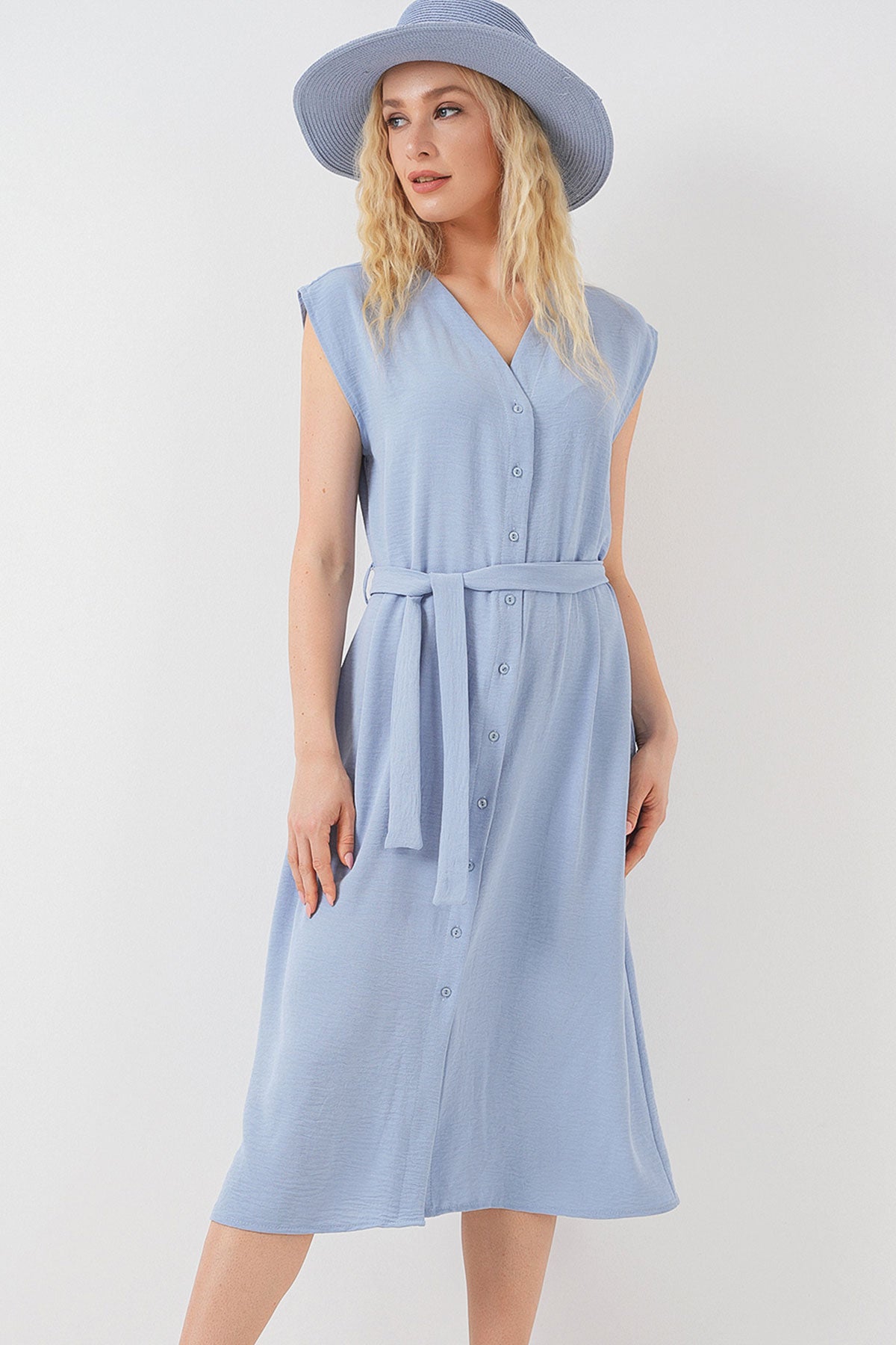 Blue Women Dress