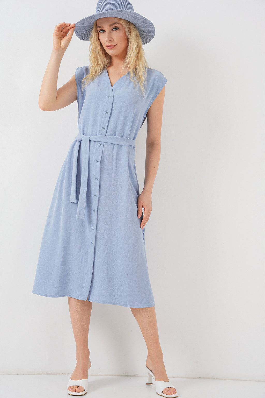 Blue Women Dress